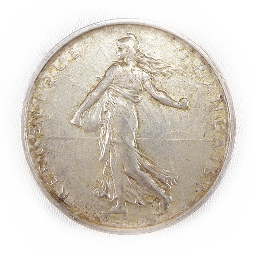 Zdjęcie oferty: Francja 5 franków, 1963, srebrna