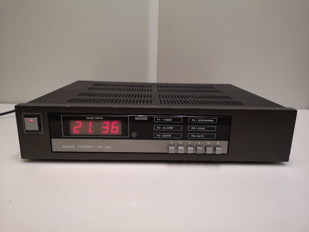 Zegar cyfrowy timer Efektor DT355 Unitra Diora Oleśnica Kup teraz