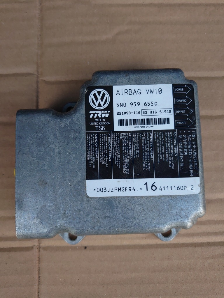 Moduł sterownik poduszek Airbag 5N0 959 655QVW Boleslawiec k