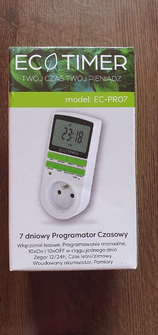 Eco timer programator czasowy Nowy Dwór Mazowiecki Kup teraz na