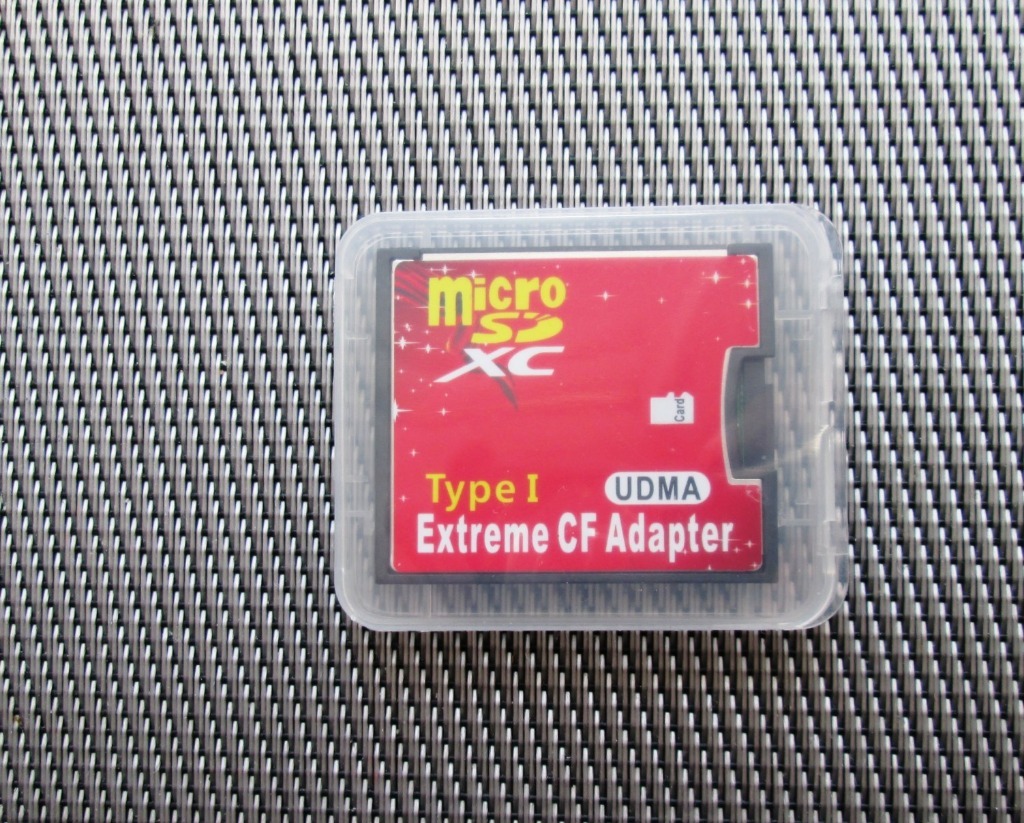 Adapter karty SD SDXC do CF Type I Compact Flash Gołdap Kup teraz