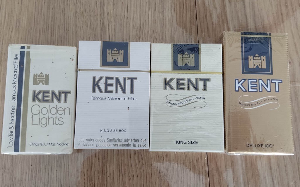Kolekcjonerskie papierosy KENT Golden Lights pewex Żary Kup teraz
