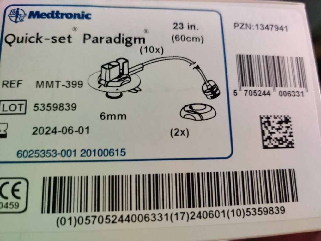 Wkłucie Medtronic MiniMed QuickSet 6mm/60cm | Wołomin | Kup teraz na ...