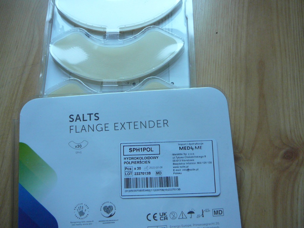 Salts flange extender hydrokoloidowy półpierścień ŁÓDŹ Kup teraz na