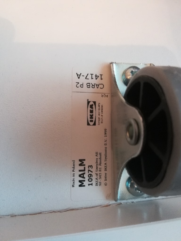 Szuflada pod łóżko IKEA MALM 10973 biała 2 szt Warszawa Kup teraz