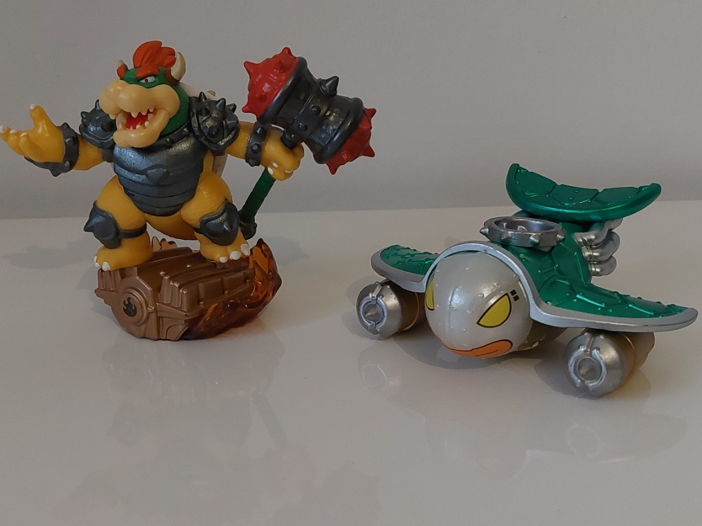 SKYLANDERS/AMIIBO BOWSER HAMMER SLAM+CLOWN CRUISER Ostrołęka Kup