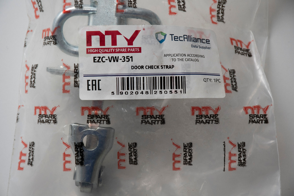 NTY – ОБМЕЖУВАЧ ДВЕРІ DO VOLKSWAGEN FOX – EZC-VW-351 – НОВИЙ 
