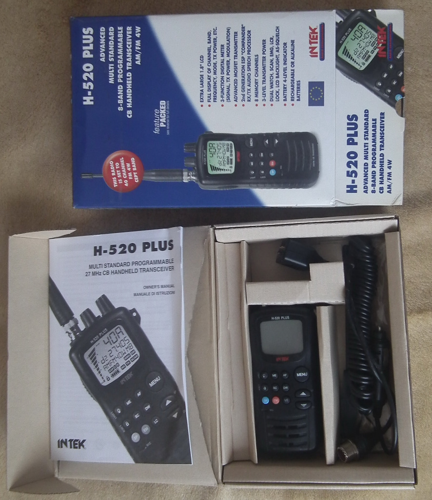 CB radio przenośne Intek H520 Plus Kraśnik Kup teraz na Allegro