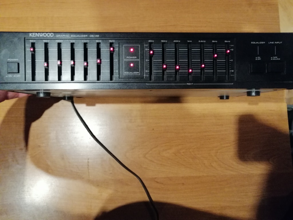 Korektor graficzny KENWOOD GE46, equalizer. Łódź Kup teraz na Allegro Lokalnie