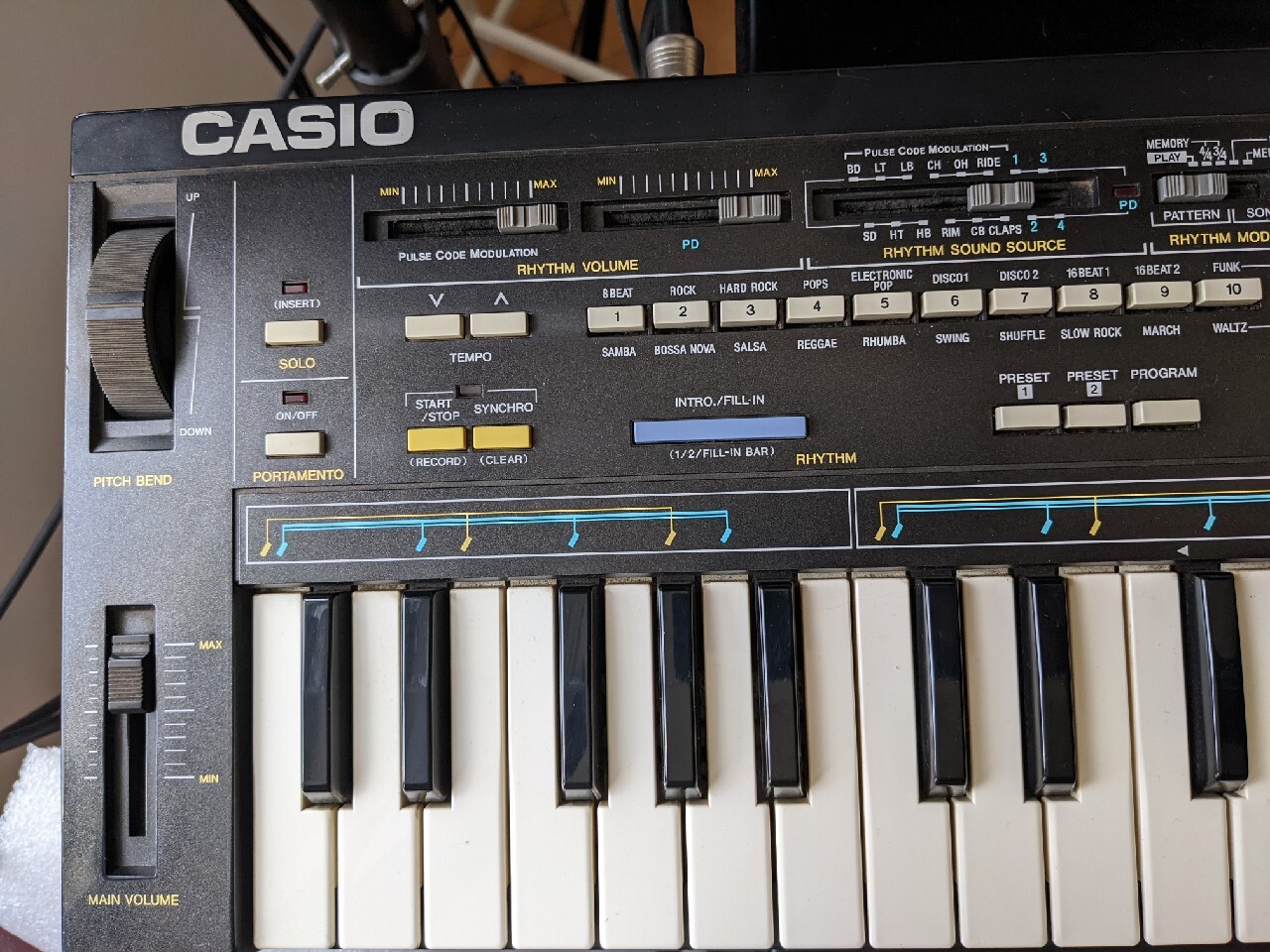 Keyboard Syntezator Casio CZ230s Vintage lata 89 Gdańsk Kup teraz