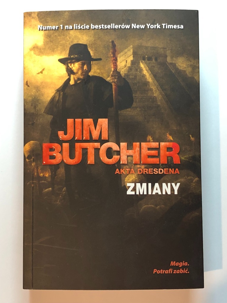 Jim Butcher ZMIANY (Akta Dresdena 12) Wrocław Kup teraz na Allegro