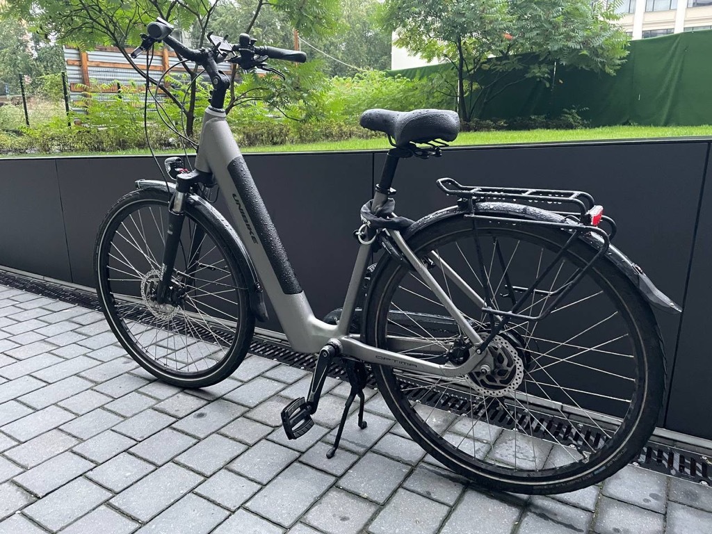 Rower elektryczny UniBike Optima 19" Grafitowy Warszawa Ogłoszenie