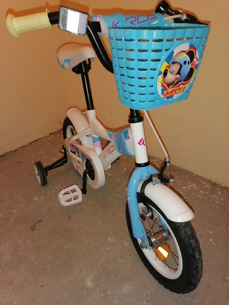 Rower Kross Cindy 12'' biały błękitny różowy Rzeszów Kup teraz na