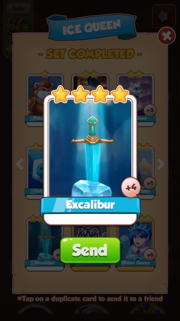 Coin Master karty Excalibur Wielkie Drogi Kup teraz na Allegro Lokalnie