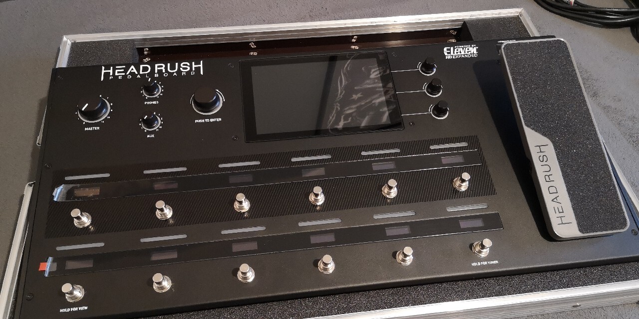 Headrush Pedalboard + case Thomann EFEKT GITAROWY Rzeszów Ogłoszenie na Allegro Lokalnie