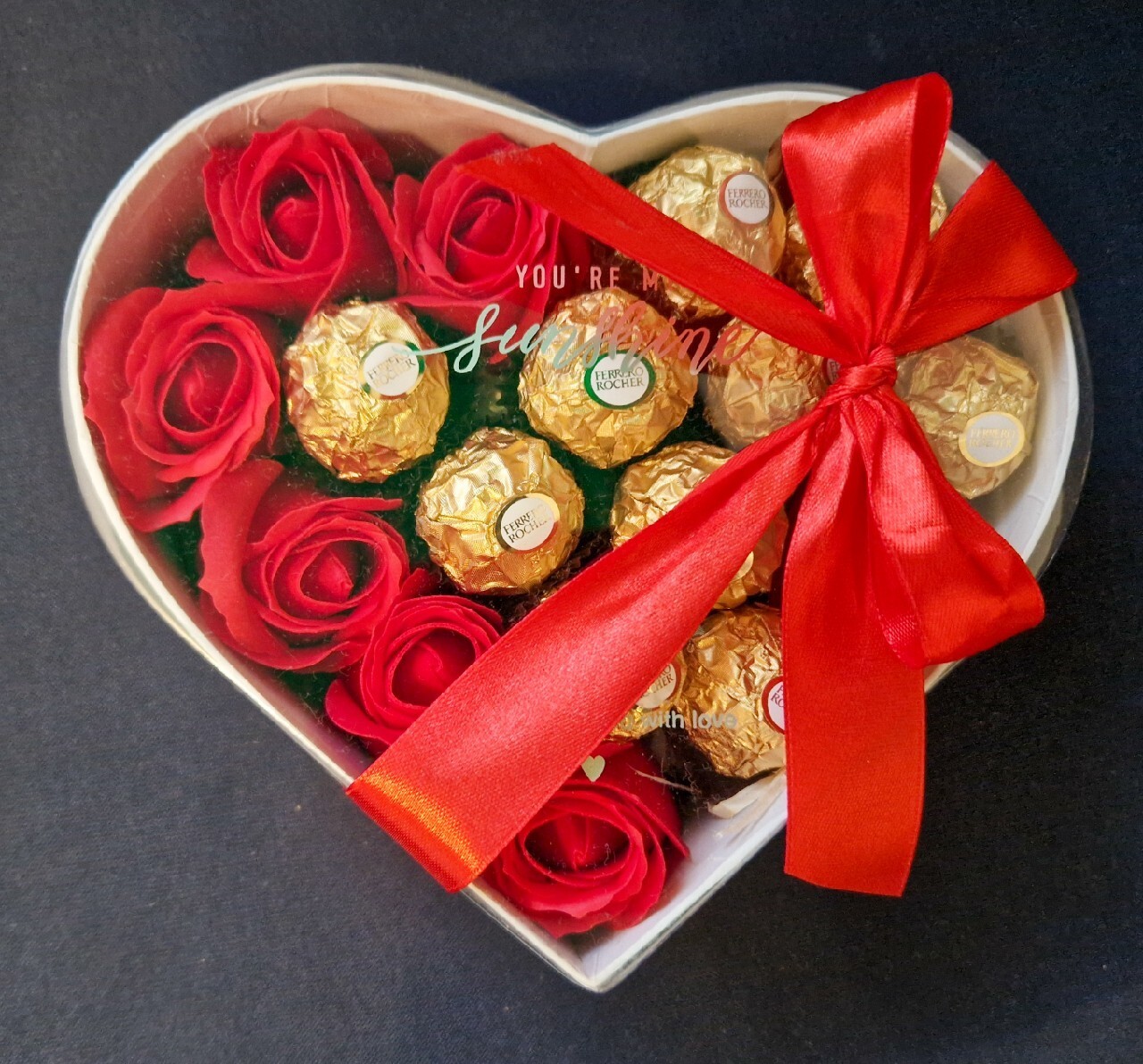 Box slodyczy paczka flowerbox ferrero rocher Lechów Kup teraz na