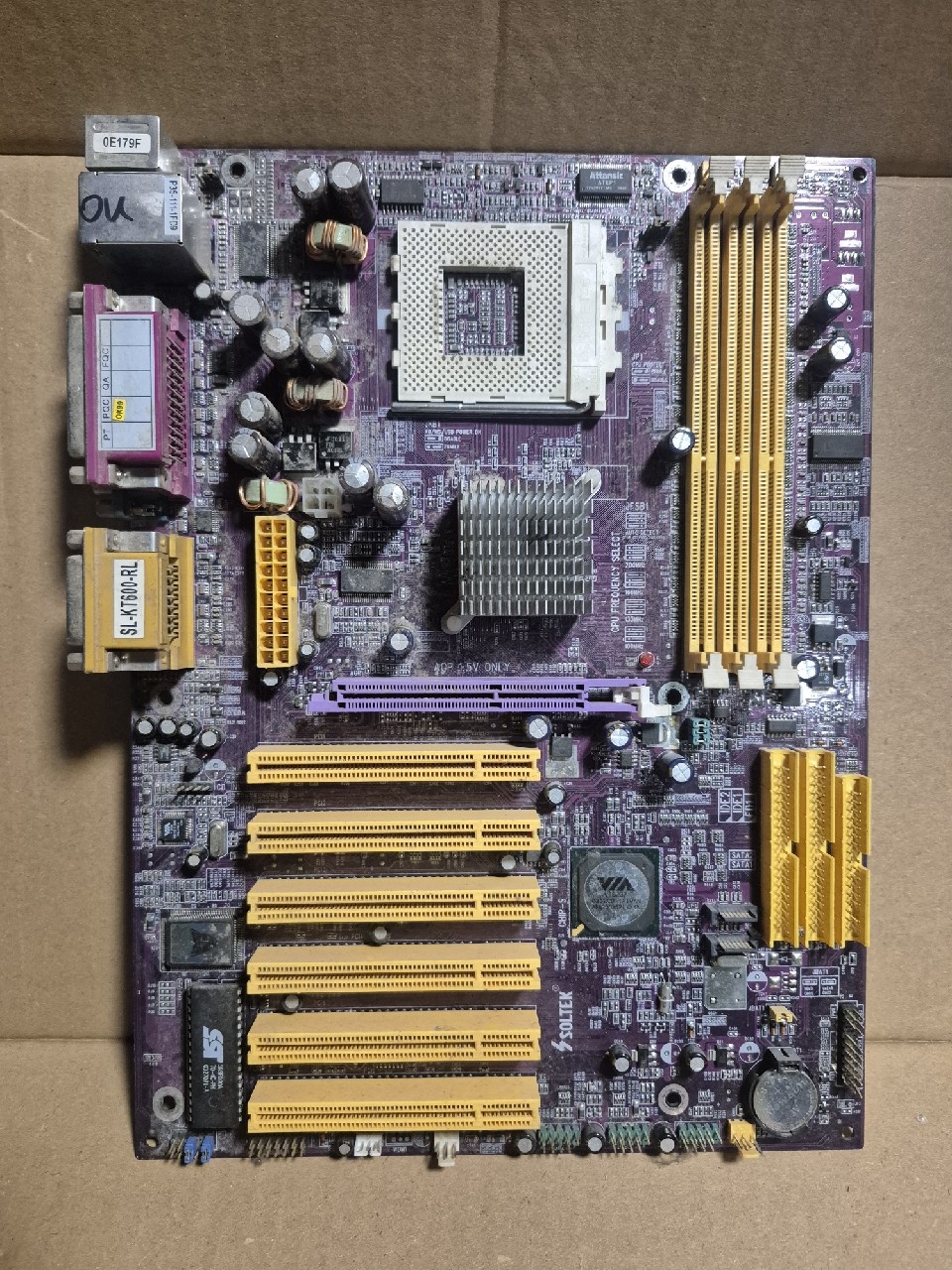 Płyta retro Soltek SLKT600RL socket 462 | Jadwisin | Kup teraz na ...
