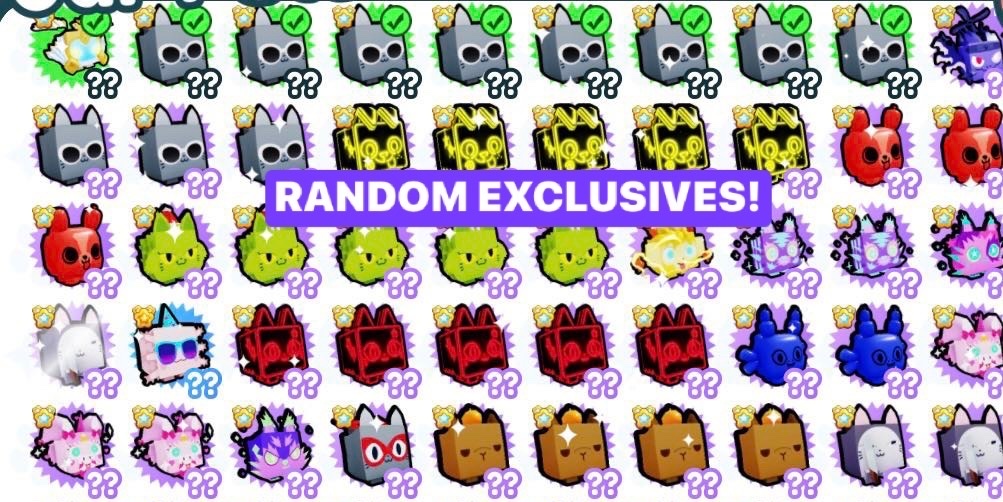 10x Exclusive Pet Simulator X Kraków Kup teraz na Allegro Lokalnie