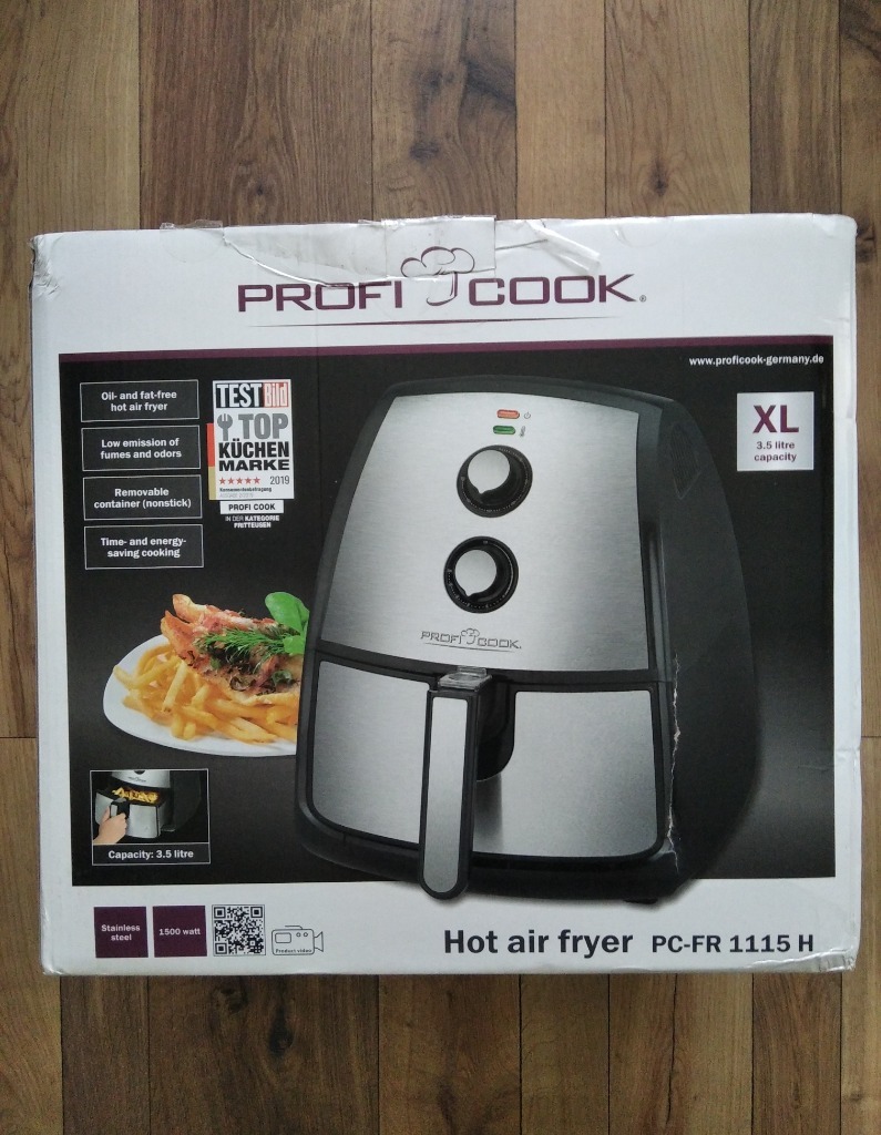 Frytkownica beztłuszczowa Profi Cook Air Fryer Mędrzechów Licytacja