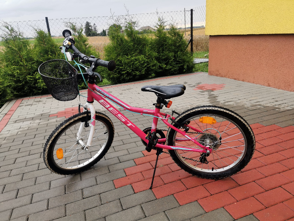 Rower BEST Mili dla dziewczynki Chełmża Ogłoszenie na Allegro Lokalnie
