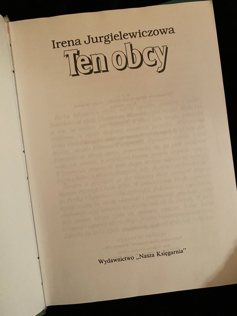 Ten Obcy Irena Jurgielewiczowa Cały Film Cda