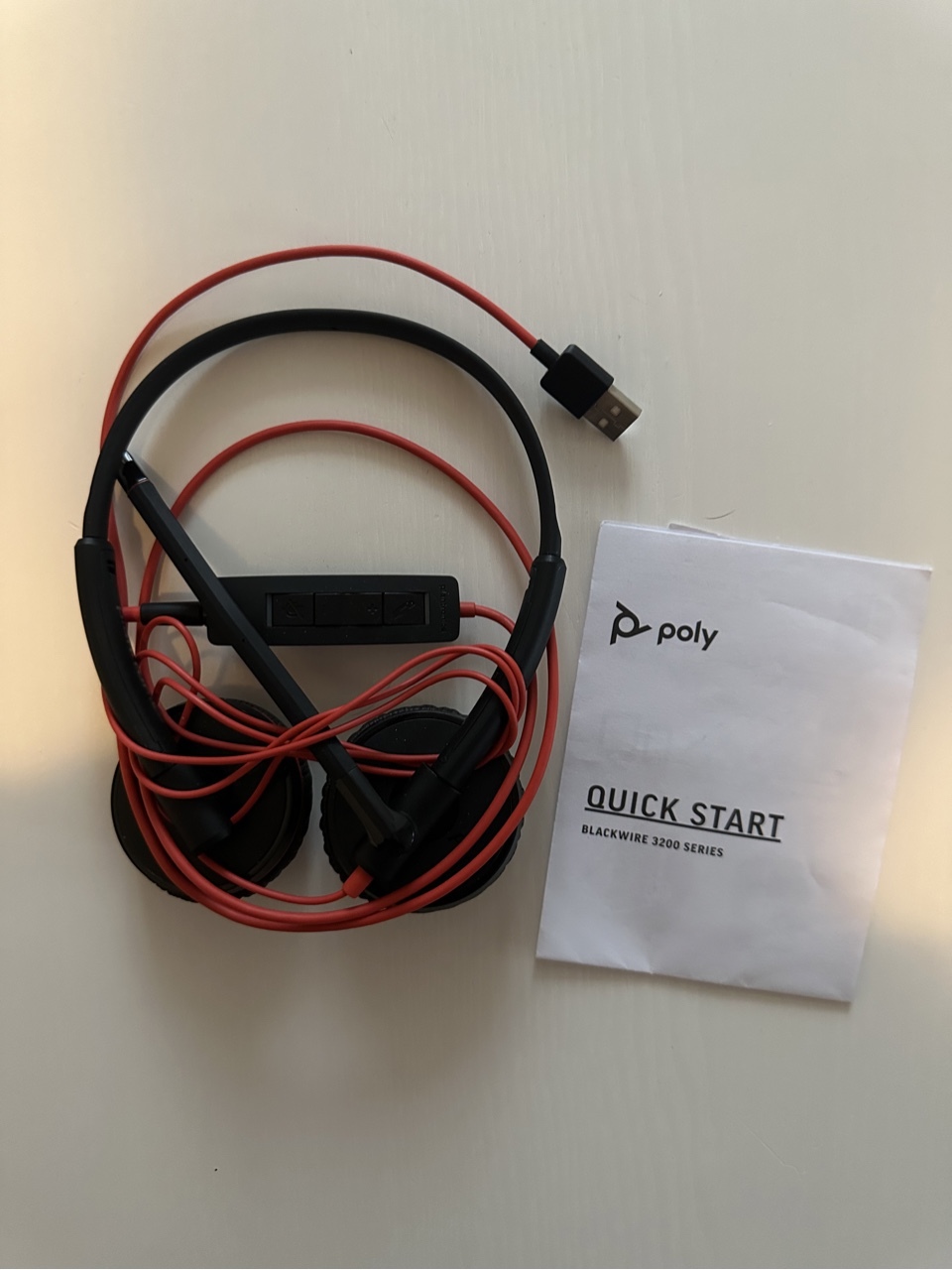 Słuchawki POLY PLANTRONICS Blackwire 3200 Kraków Licytacja na