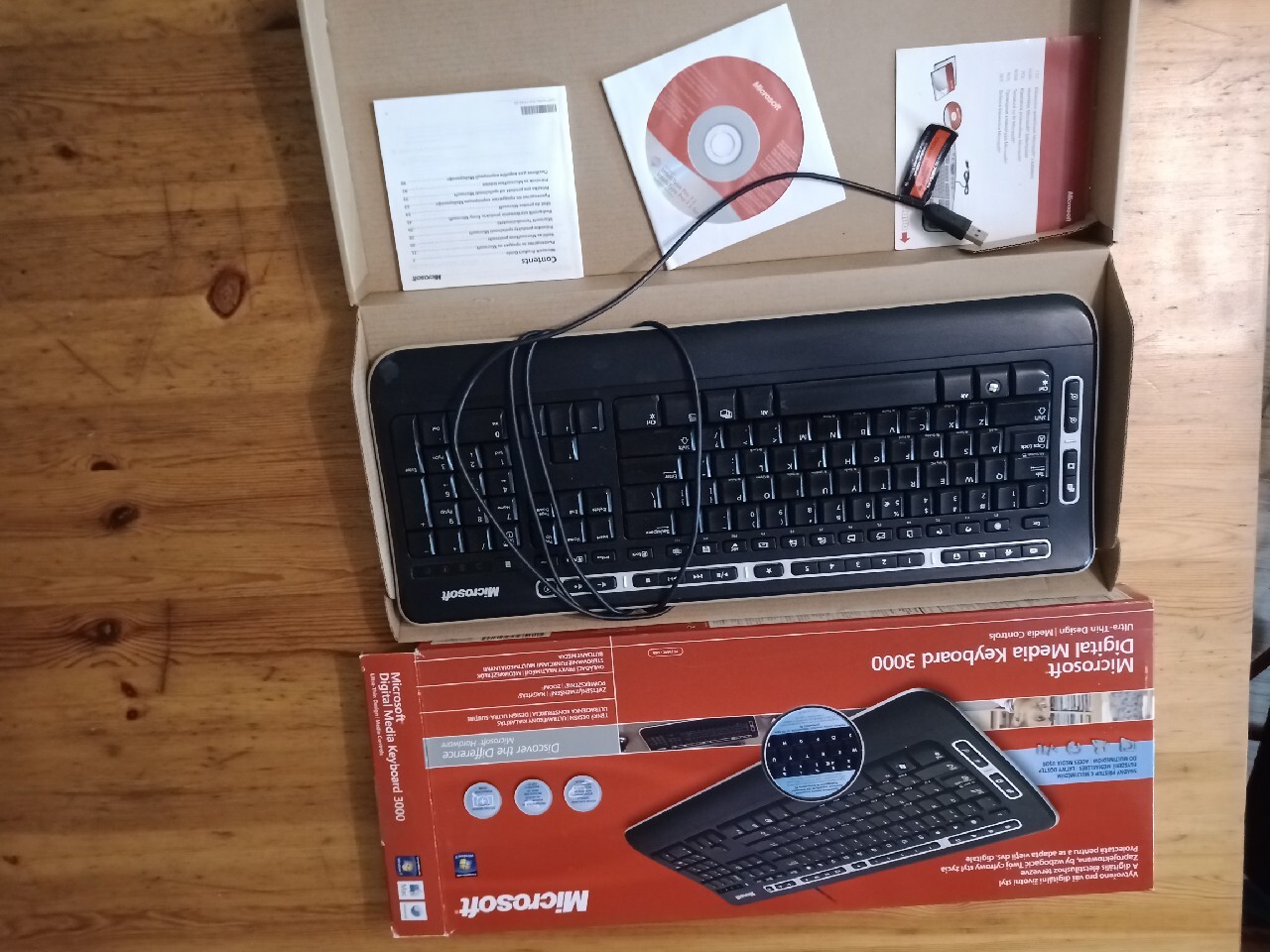 Klawiatura Microsoft Digital Media Keyboard 3000 Wrocław Kup teraz