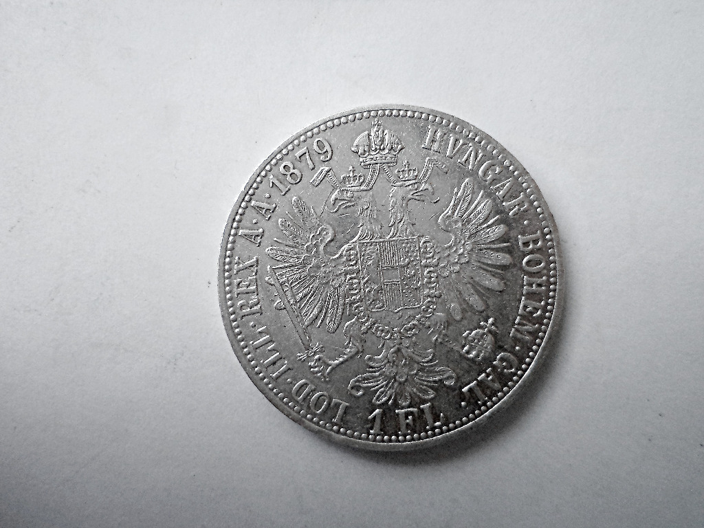 AUSTRIA; 1 FLOREN 1879 R ŁADNY STAN Białystok Licytacja na