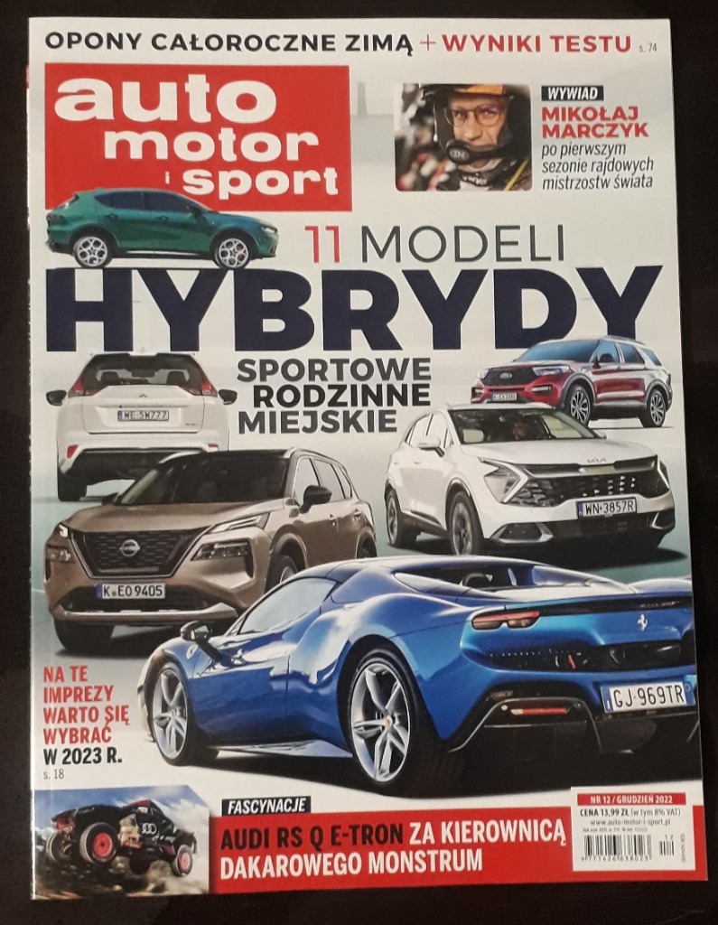 Auto motor i sport 2021 i 2022 jedenaście gazet Wrocław Kup teraz