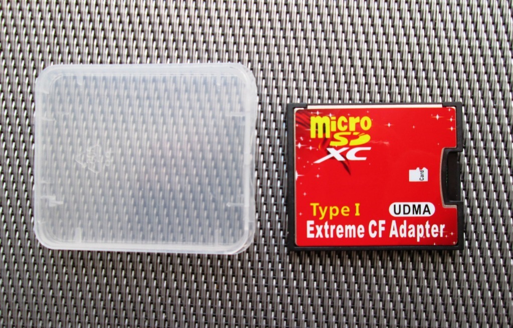 Adapter karty SD SDXC do CF Type I Compact Flash Gołdap Kup teraz