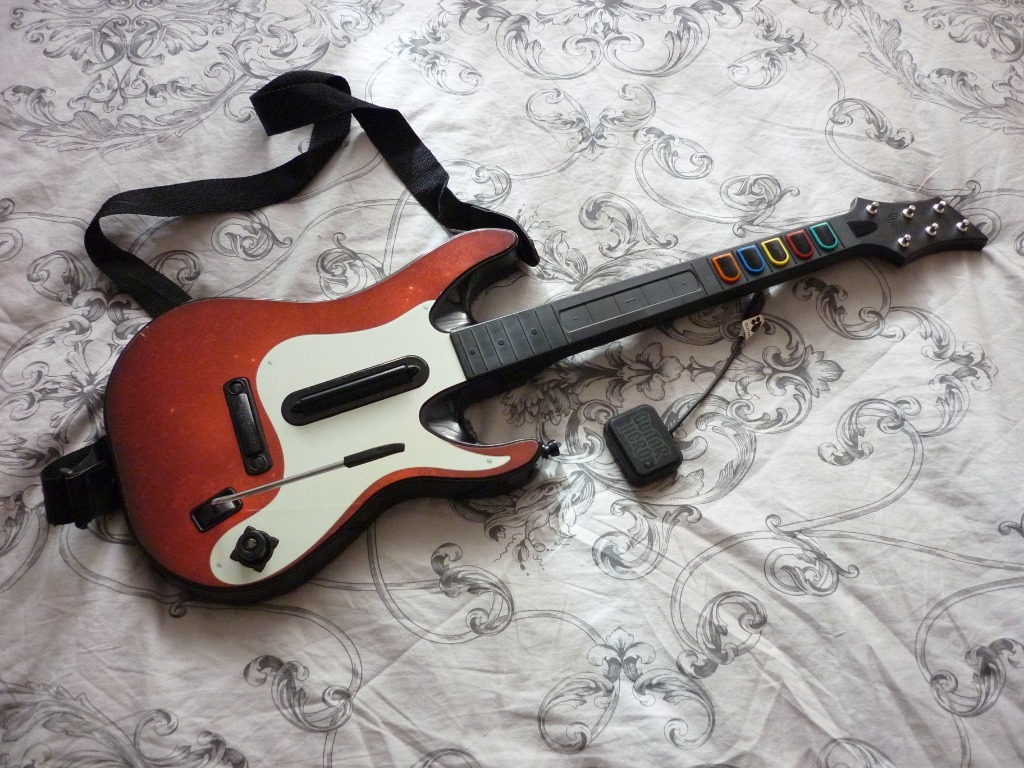Gitara Guitar Hero PS2 PS3 PC Clone Hero z odb. Warszawa Kup teraz