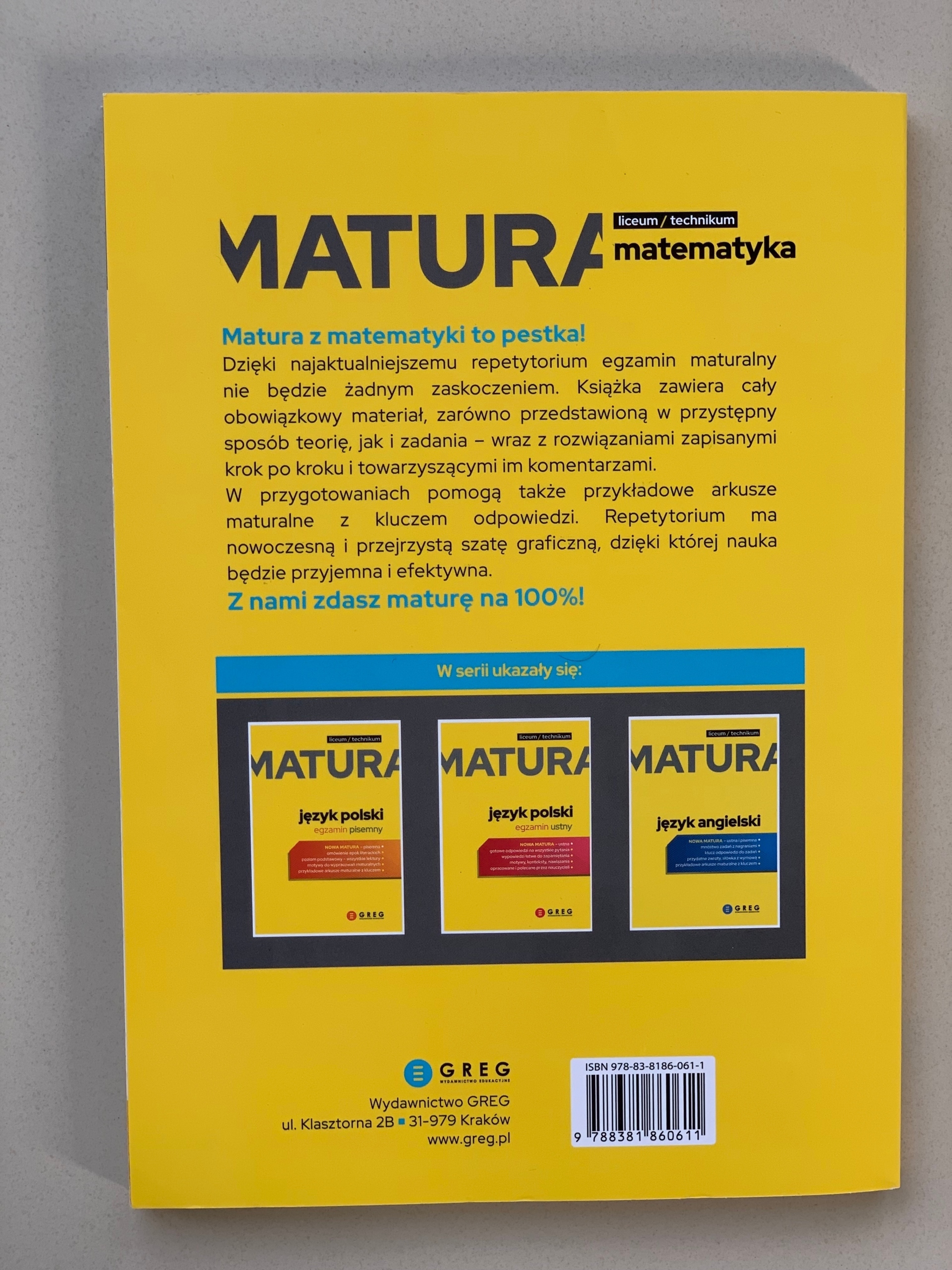 Matura matematyka 2023 wydawnictwo greg gda sk kup teraz na allegro