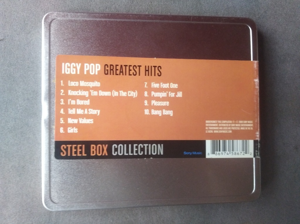 Iggy Pop Greatest Hits CD Metalowe Pude ko PU AWY Kup Teraz Na 