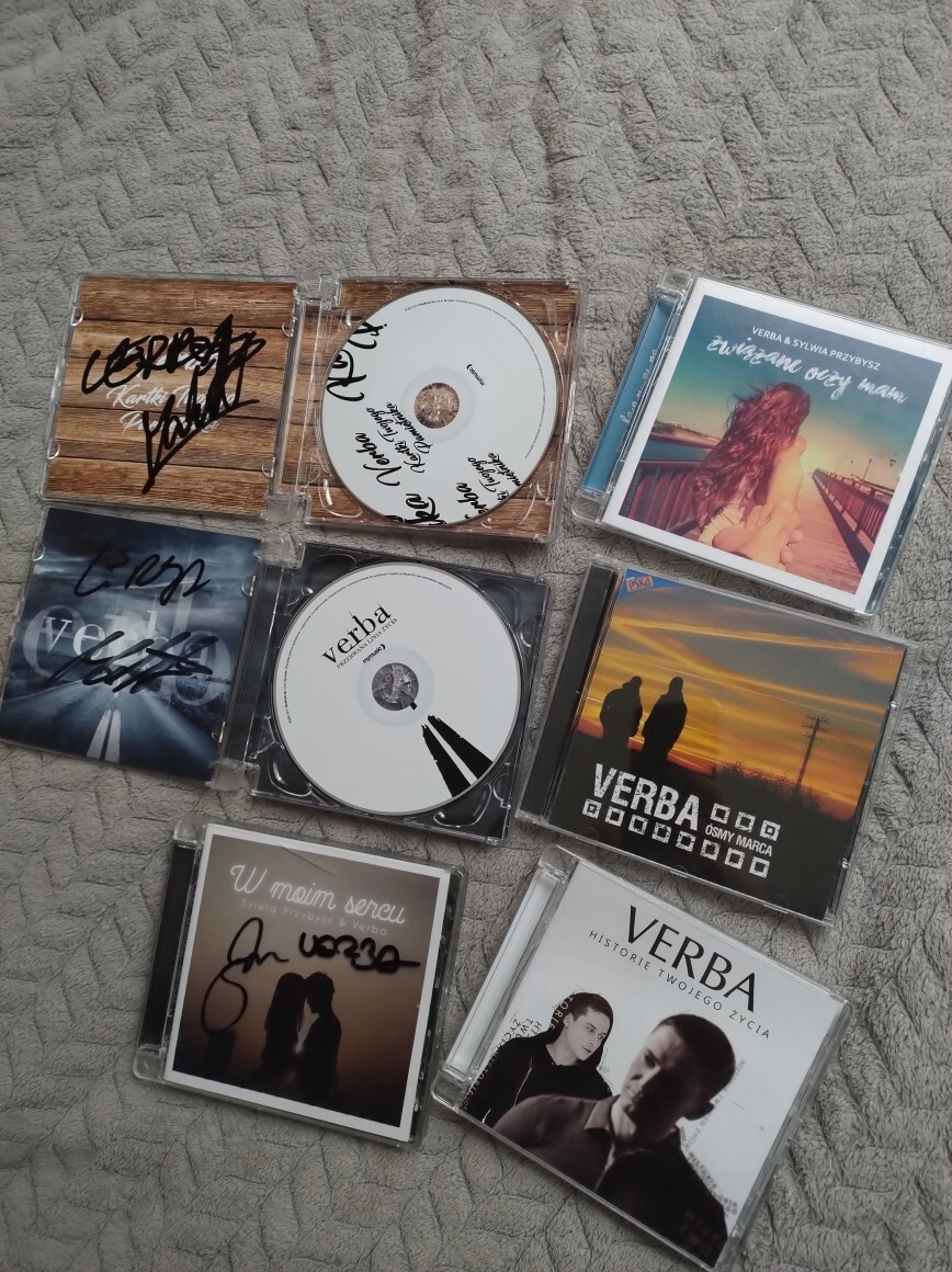 Płyty Verby (3 z autografem) | Głogów Młp. | Kup teraz na Allegro Lokalnie