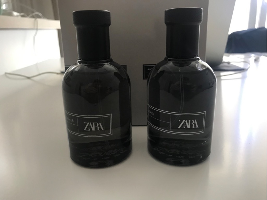 zara perfume gourmand leather