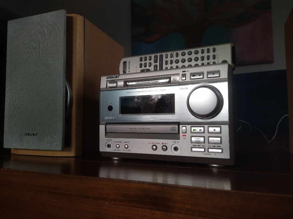 Sony DHCMD373 Wieża Hifi minidisc CD tuner pilo Goleniów Kup