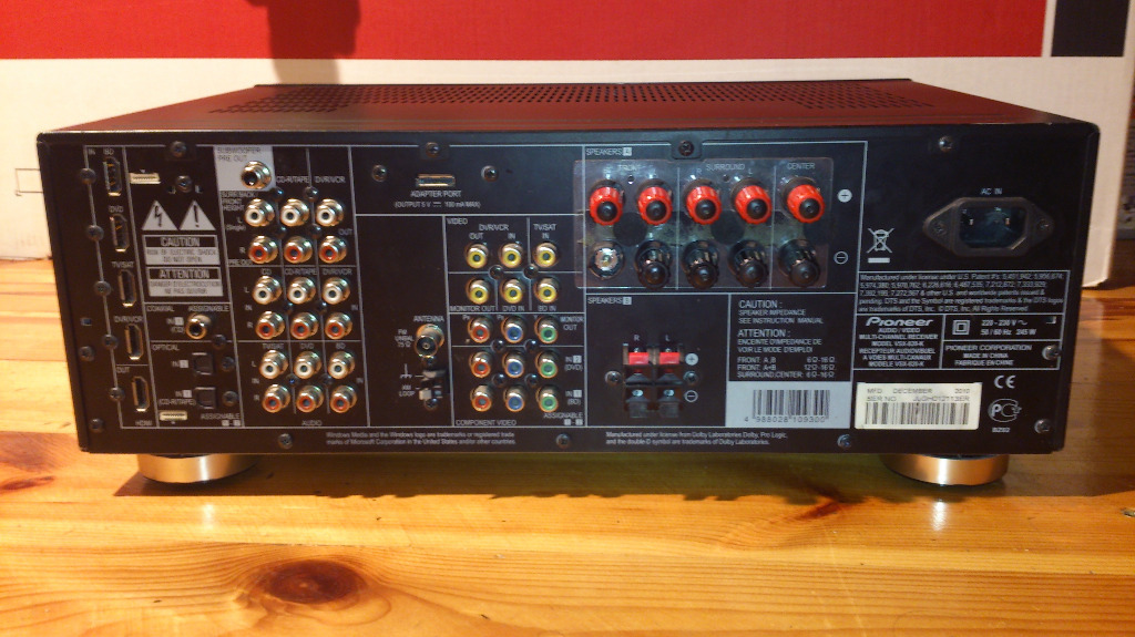 PIONEER VSX 820 Amplituner made in Japan Szczecin Kup teraz na
