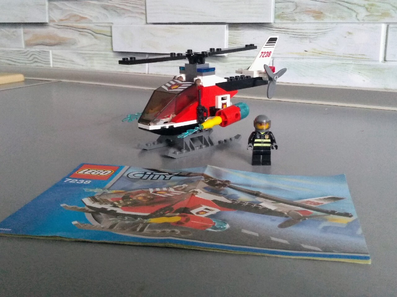 Klocki LEGO 7238 helikopter stra acki Rybnik Kup teraz na