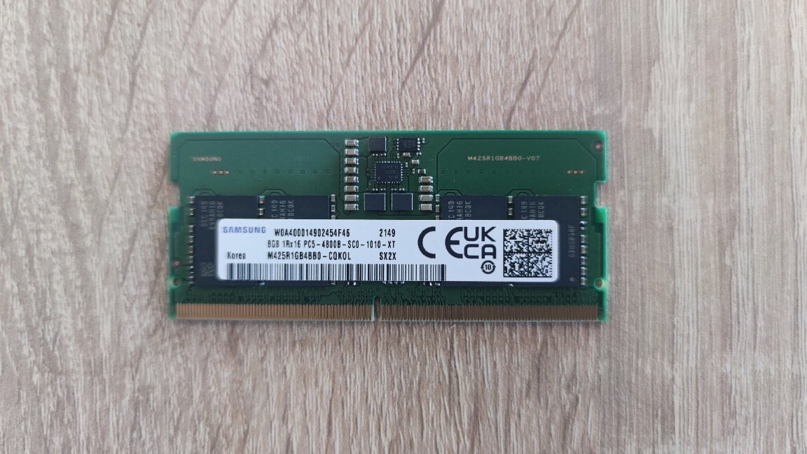 Samsung 8GB DDR5 4800 CL40 - M425R1GB4BB0-CQKOL | Warszawa | Kup teraz ...