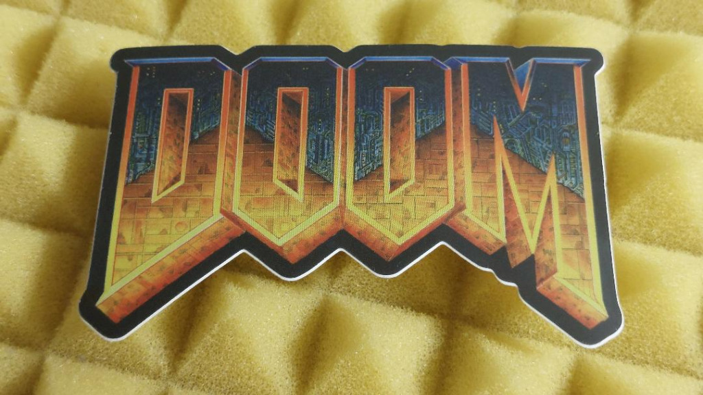 DOOM NAKLEJKA STICKER | Poznań | Kup teraz na Allegro Lokalnie
