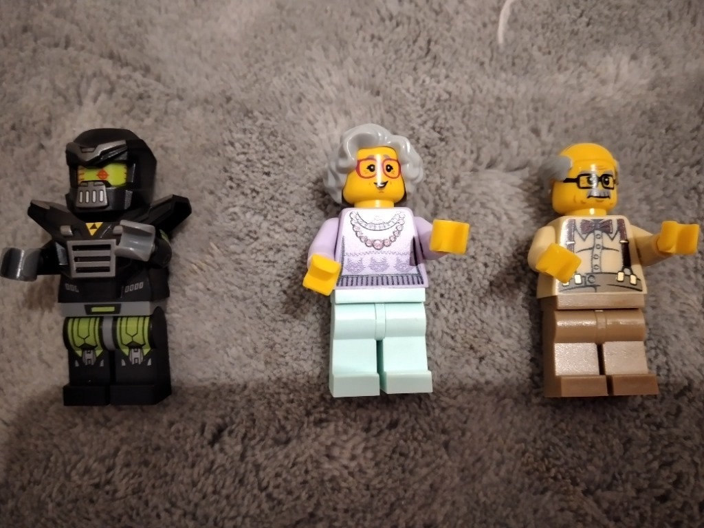 Lego 71002 71001 babcia dziadek | chróścina | Kup teraz na Allegro Lokalnie