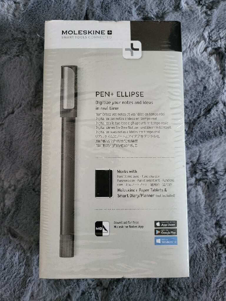 SMARTPEN MOLESKINE PEN+ ELLIPSE CZARNY nowe Kraków Kup teraz na