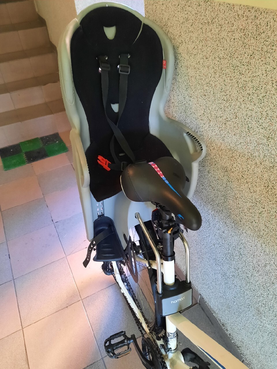 Rower meski z fotelikiem dla dziecka Prudnik Kup teraz na Allegro