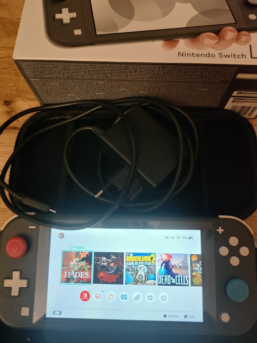 Silicon enke Meddele Nintendo Switch Lite szary kolor + Konto z grami. | Warszawa | Kup teraz na  Allegro Lokalnie