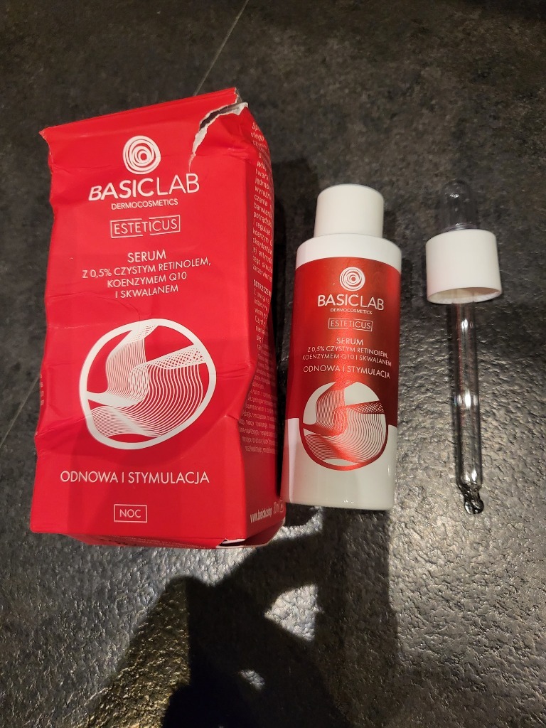 BasicLab serum z 0.5 czystym retinolem 30 ml Wrocław Kup teraz na