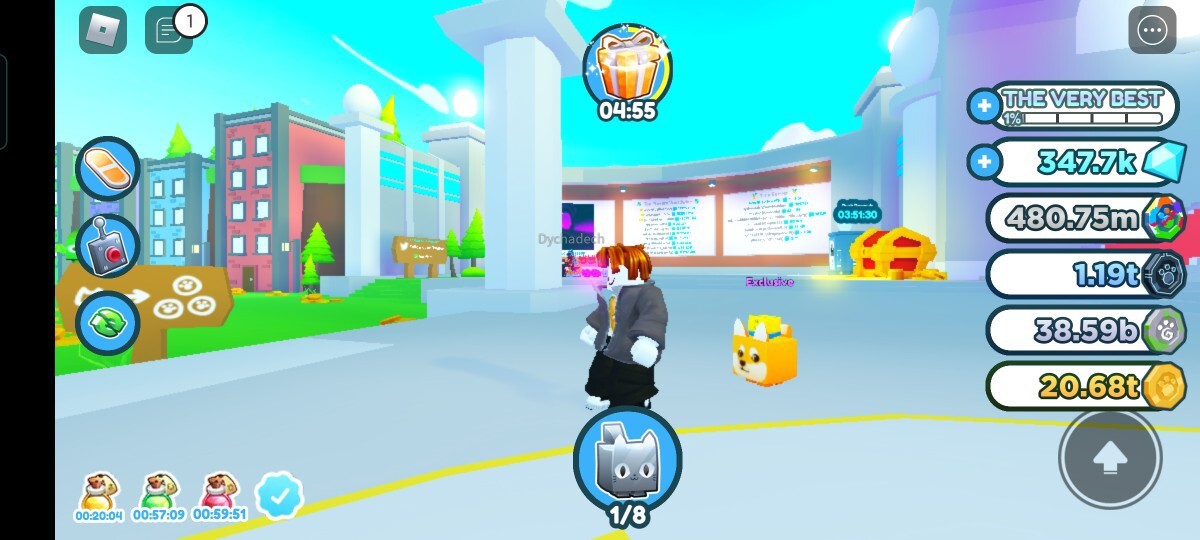 Exclusive stacked doge noob pet simuleior x Strzelno Ogłoszenie na