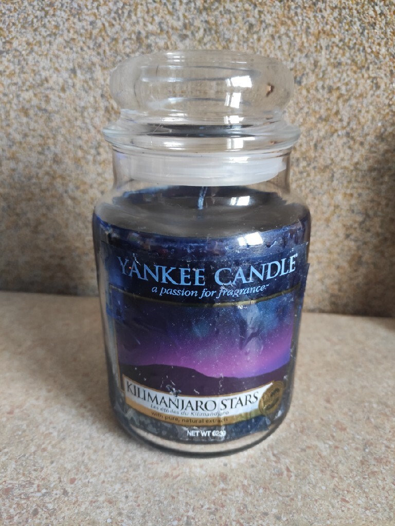 duża świeca Yankee Candle Kilimanjaro Stars Częstochowa Licytacja