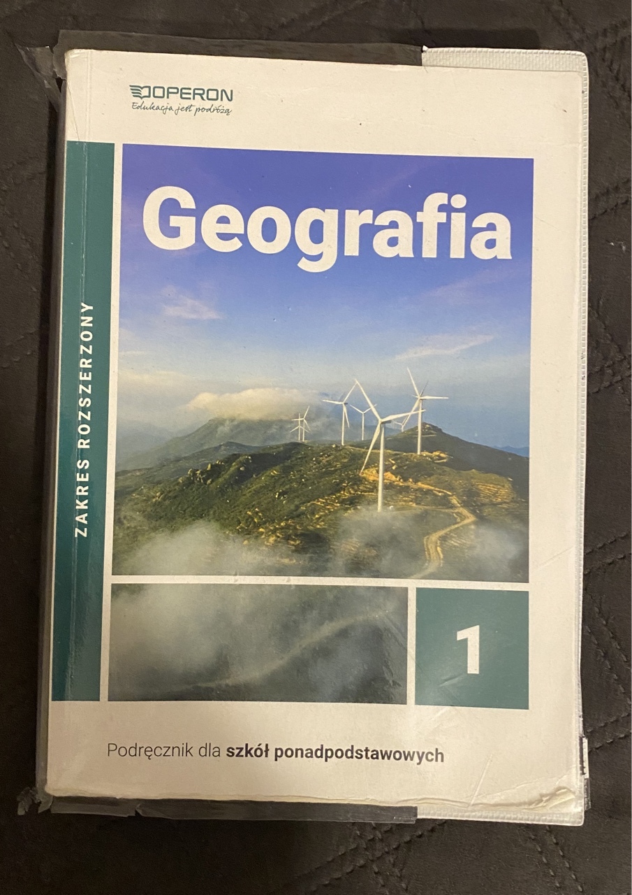 Geografia 1 Podręcznik Do Szkoły Ponadpodstawowej