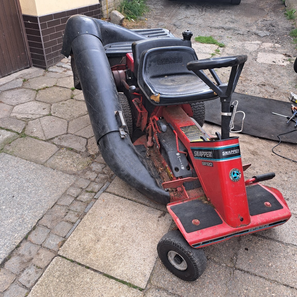 Kosiarka traktor snapper sr 120 11,5hp Bielawa Kup teraz na Allegro