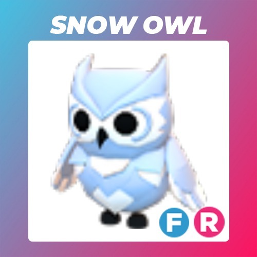 Roblox Adopt Me Snow Owl Fr Czechowice Dziedzice Kup Teraz Na